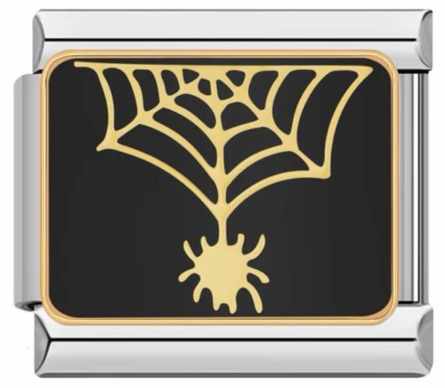Spider Web Charm