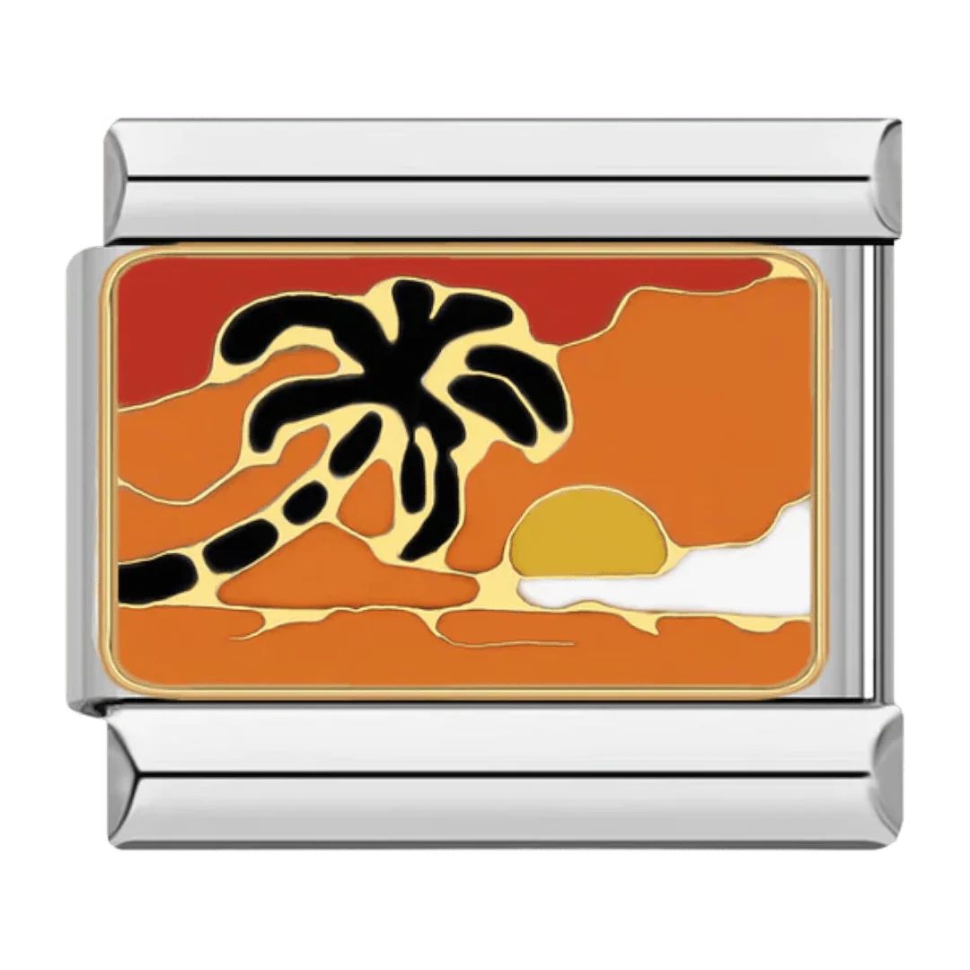 Palm Sunset Charm